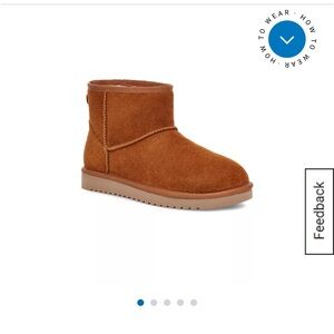 NWT Koolaburra by Ugg Chestnut Ankle Boots